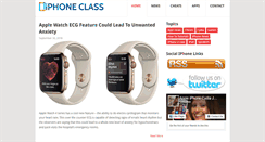 Desktop Screenshot of iphone-class.com